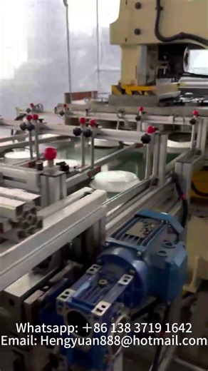 Amazing! Fully Automatic Aluminum Foil Container Machine – Fast & Efficient Production Line
