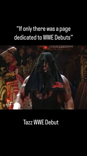 σƒƒι¢ιαℓωωє∂євυтѕ on Instagram: "Tazz’s WWE Debut. All Credits To @wwe"