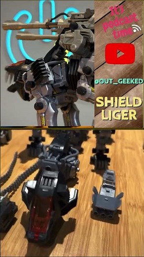 Building the Kotobuya Black Shield Liger: Zoids Model Kit Unboxing & Assembly #gunlab #zoids
