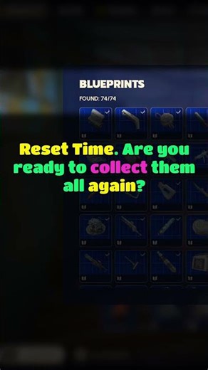 Expedition Reset Time - Back to level 1 - Ready to collect it all again - Arc Raiders Bluerpints