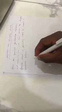 Derivation of the Almighty Formula