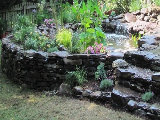 Pond Retaining Wall: How to Build a Natural Looking One - Premier Ponds