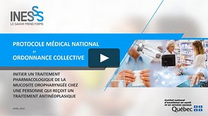 Tutoriel - Mucosite oropharyngée