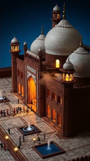 ✨ Badshahi Mosque | Mughal Masterpiece of Lahore ✨ #shorts