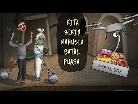 Kegiatan Hantu di Bulan Puasa 1 | Kompilasi #HORORKOMEDI Kartun Lucu, Animasi Lucu