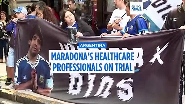 Argentinian court begins trial of seven over Maradona's death