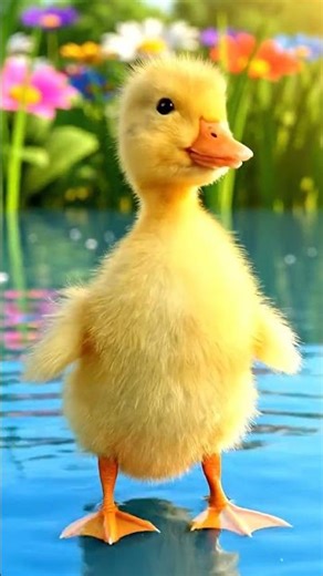 Little Duck Singing & Dancing – So Cute! 🦆✨