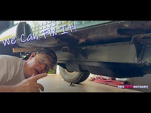 Jeep Wrangler TJ Body Mount Repair Channel Replacement (( RUSTED OUT )) #jeepwranglertj