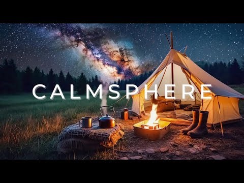 Starry Night with Crickets 🌌🦗 | Relaxing Nature Sounds for Sleep & Meditation