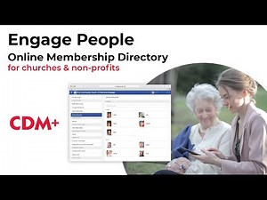 Online Membership Directory Software for Churches and Non-Profits | CDM+ Engage People