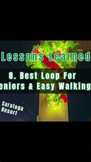 Best Disney Deluxe Resort Loop at Christmas to Minimize Walking | EPCOT Area