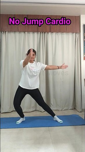 No Jumping Cardio 🔥 Low Impact Fat Burn | 20–30 Sec HIIT |