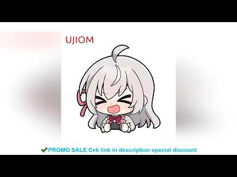 UJIOM Cute Alya Cartoon Meme Wall Sticker Sunscreen Practical Scratch Proof Decal for Computer Guita