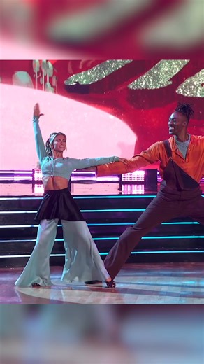 We've got a sugar rush after that schweet #DisneyNight Tango from Dwight Howard and Daniella Karagach! 🍬🕹️ #DWTS | Dancing with the Stars