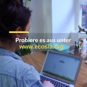 1M views · 332 reactions | Suchst du noch mit Google? Mit der umweltfreundlichen Suchmaschine Ecosia.org kannst du mit jeder Suche Bäume pflanzen und so den Klimawandel bekämpfen. | Ecosia | Facebook