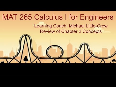 MAT 265 Exam 2 review (Ch2 focus)