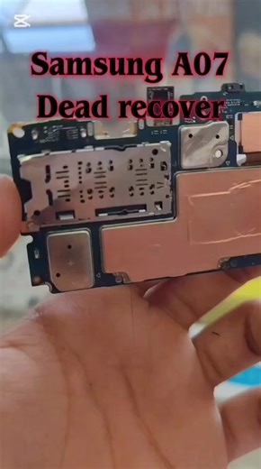 Samsung A07 Dead Recovery: Swipe EMMC and CPU Methods