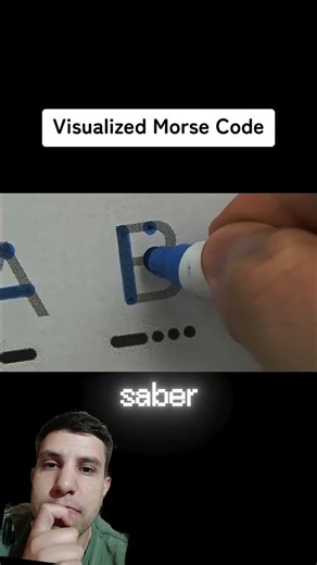 How Morse Code is Visualized. Code Deciphered. Did You Know?