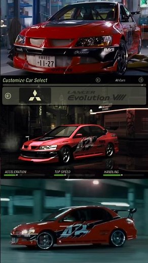 NFS UNDERGROUND 2 - SEAN's Mitsubishi Lancer Evo [The Fast and the Furious Tokyo Drift]
