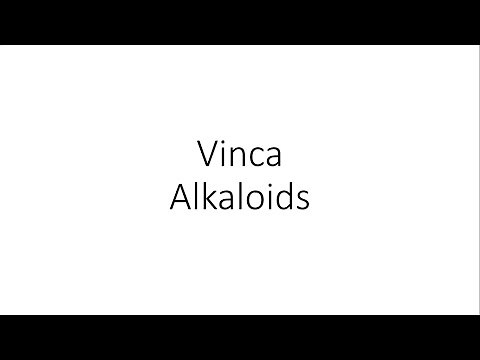 Vinca Alkaloids (Vincristine and Vinblastine) - Pharmacology