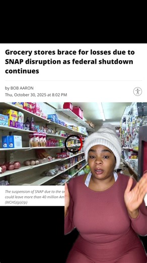 SNAP BENEFITS END TOMORROW 🍛🛒❌ #snap #foodstamps #ebt #groceries #news #fyp | Everybody Hate Krissy