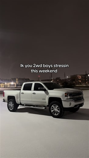 Squatted Trucks in the Snow: A Weekend Adventure