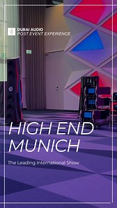 Join Dubai Audio at HIGH END 2024 in Munich, Germany, as we celebrate four decades of audio innovation. This year's theme, "Diversity in Audio," showcased a range of high-quality audio experiences that might change how you perceive sound until the next show in 2025. Discover exciting product launches from our selected brands: Dan D'Agostino | Master Audio Systems, Gryphon Audio Designs, Linn, MBL Germany, McIntosh Laboratory, Perlisten Audio, Piega Switzerland, Sonus faber and Wilson Audio ⁠ Cli