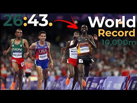 "Joshua Cheptegei Shatters Olympic 10,000m Record with Stunning Victory in Paris 2024"