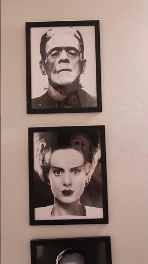 "Mom, can you move those pictures in the bathroom? They're creeping me out." - My teenage son