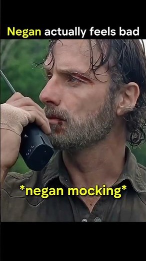 Rick Calls Negan To Deliver The News 💔 | The Walking Dead #shorts #twd