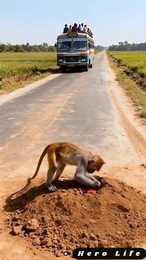 It wasn't Just a Monkey. It was a Guardian Angel 😇