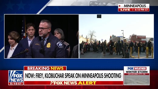 MINNEAPOLIS POLICE CHIEF: "After our last press update...the situation deteriorated." "Local and state law enforcement officers were surrounded on multiple sides by a mix of protesters and also agitators who engaged in unlawful acts." "Individuals began erecting barricades, throwing glass bottles, ice chunks, and at least two separate fires were started." "State and local law enforcement did deploy less lethal and gas munitions." | Fox News