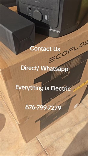 Portable Power Station Delivering Power for your Essential Needs. Get yours today! 876-799-7279 #Light #Internet #refrigerator #Powertools