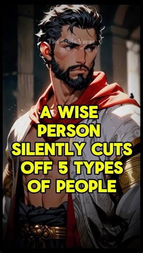 A Wise Person Silently Cuts Off 5 Types of People