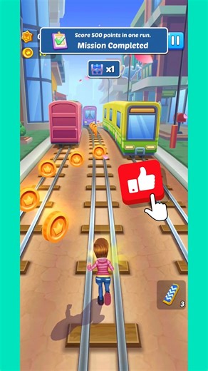 subway princess runner tricks #stunt #gaming #trending