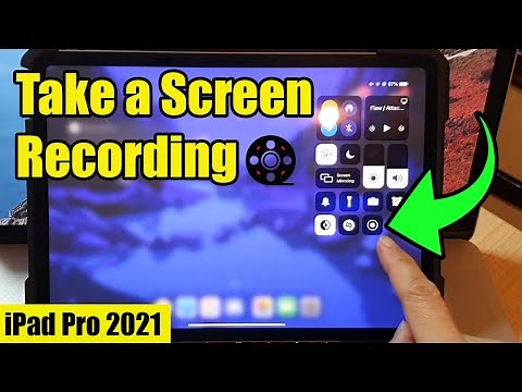 iPad Pro 2021: How to Take a Screen Recording