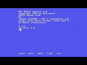 Yamaha MSX1 - YIS503F