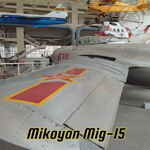Take a Look at the Mikoyan Mig-15 Fighter Jet of tge Cold War #aviation #military #history