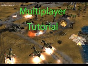 Command and conquer Generals multiplayer tutorial - any windows