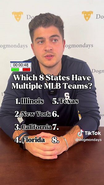 Exploring the 8 States with Multiple MLB Teams