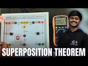 Superposition Theorem⚡| Theory & Practical Demonstration (Step-by-Step) #engineering