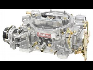 How to fix the Edelbrock AFB and AVS carburetor off idle stumble/hesitation.
