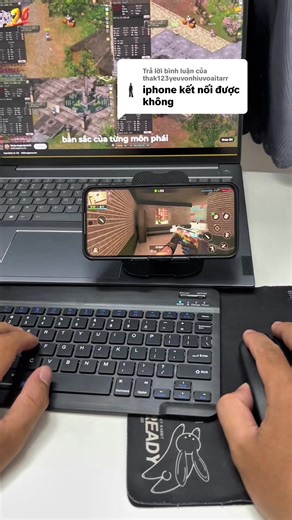 Combo bàn phím Bluetooth cho điện thoại