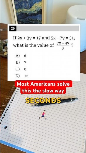 Save precious time on the SATs with this trick