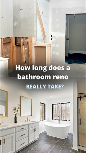 How Long Does a Bathroom Renovation Take? ⏳