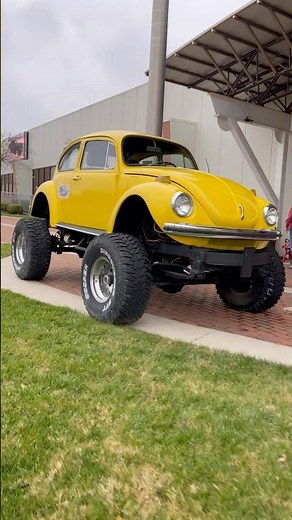 Slug bug!! Carspotting and seen this lifted 4x4 V8 classic Volkswagen Beetle!