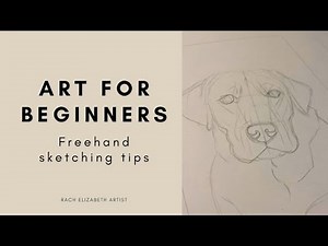 How to draw- FREEHAND SKETCHING tips for beginner artists