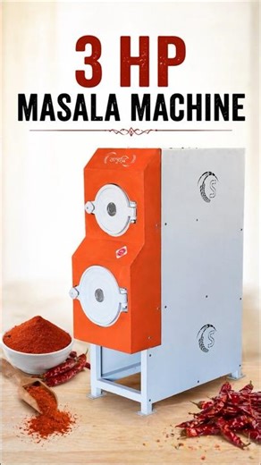 Heavy Duty 3HP Masala Machine Demo | Fast Chilli Grinding Machine