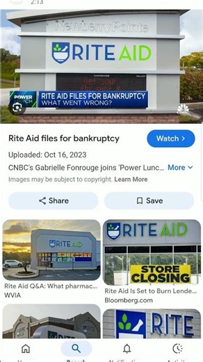 RITE-AID PHARMACY CHAIN OFFICIALLY FILES FOR BANKRUPTCY AND CLOSES ALL ITS STORES!😳#WRONG-AID