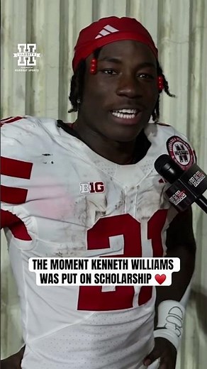 Emmett Johnson shares the moment Kenneth Williams was put on scholarship ♥️